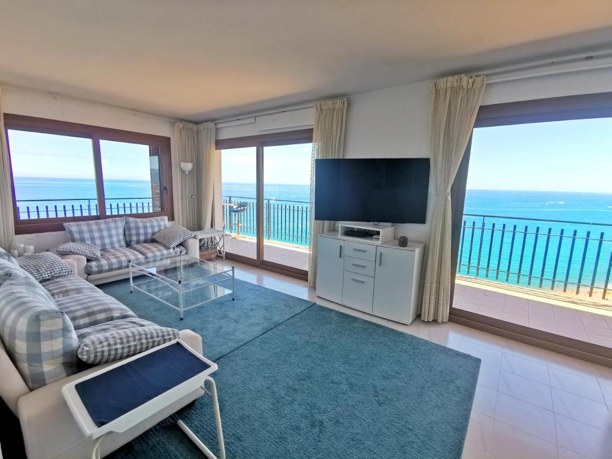 Spacious Seafront Apartment Castell-Platja d’Aro Exterior foto