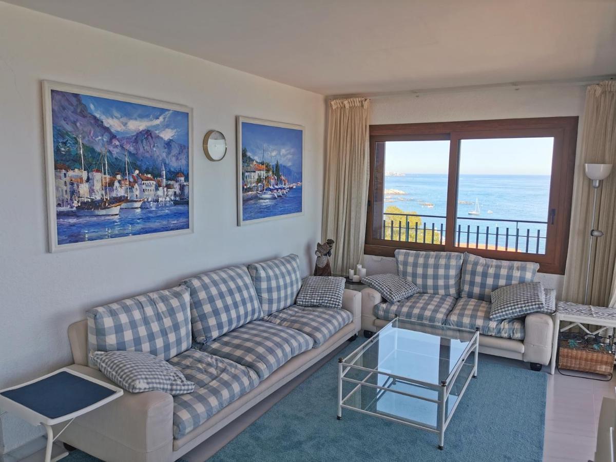 Spacious Seafront Apartment Castell-Platja d’Aro Exterior foto